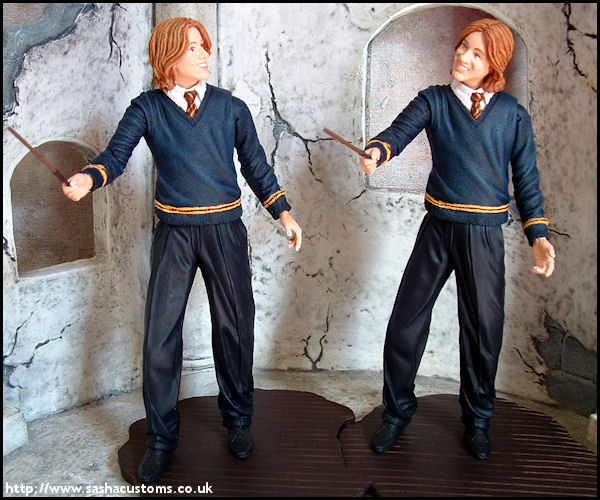George Weasley & Fred Weasley Magic Wand Toys Harry Potter Wand Cosplay Boxed UK 