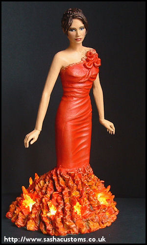 Katniss Red Dress Diy No Pattern