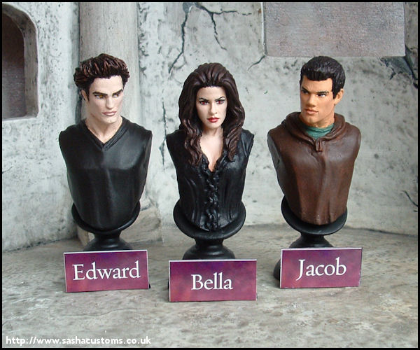 Edward, Bella, and Jacob