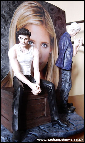 Secret-Tryst-with-Buffy Angel and Spike - Sasha's Custom Figures