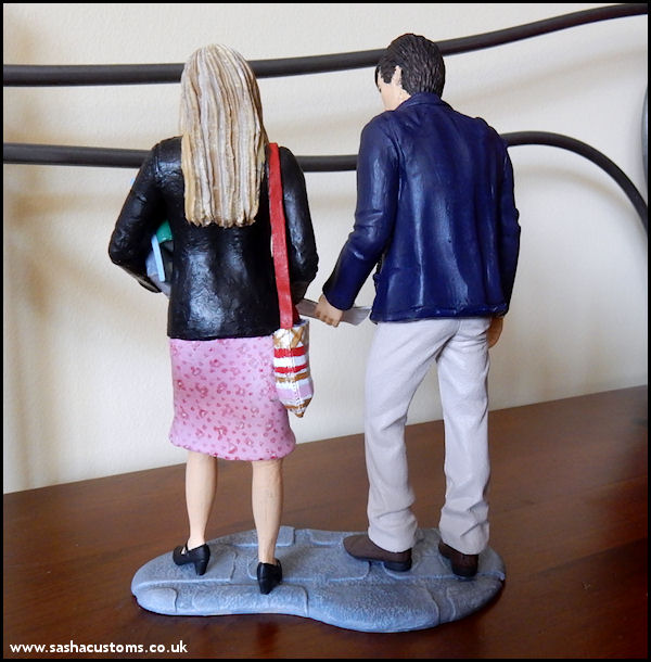 Confused-Freshmen Buffy and Eddie - Sasha's Custom Figures