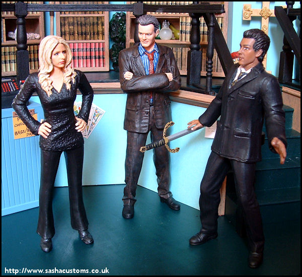 Buffy, Giles, and Nigel