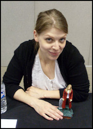 Amber Benson with Tara