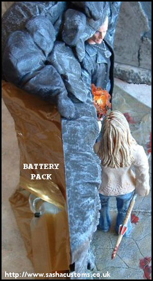 Battery Pack Operating Lights