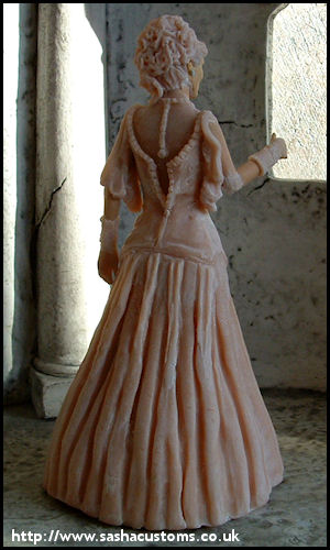 Inara - Back View - Unpainted Sculpt