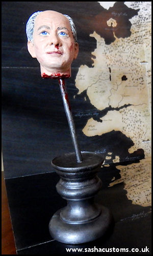 Head-on-a-Pike Horrible Boss (Game of Firms) - Sasha's Custom Figures