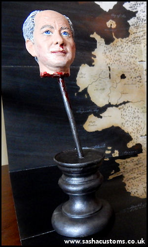 Head-on-a-Pike Horrible Boss (Game of Firms) - Sasha's Custom Figures