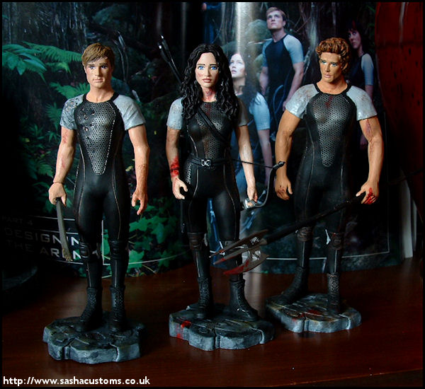 Peeta, Katniss, and Finnick