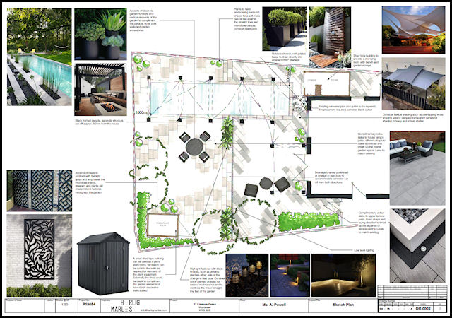 Pool Powell - Helen's Sketch