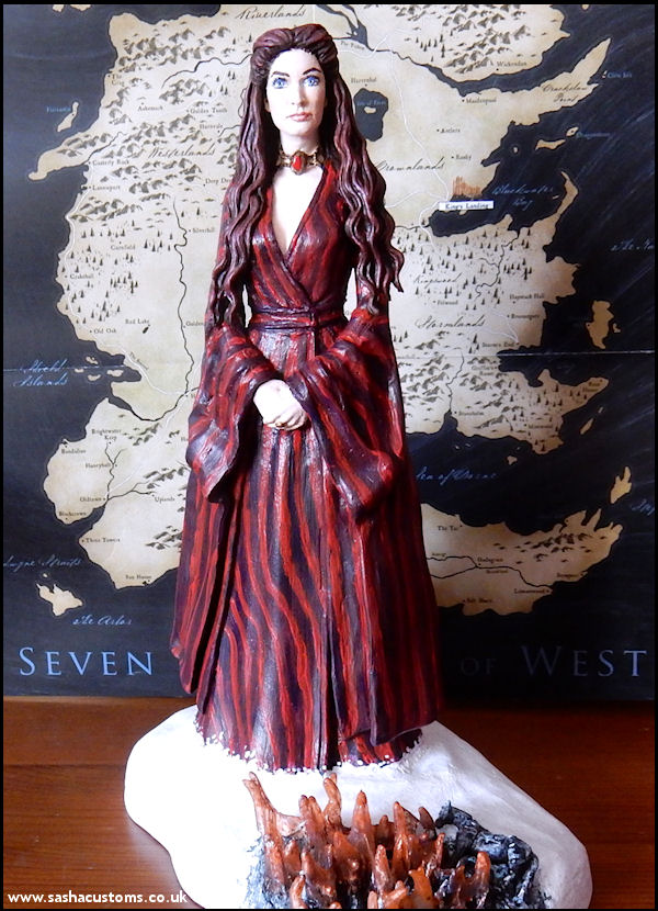 Red Priestess Melisandre - Sasha's Custom Figures