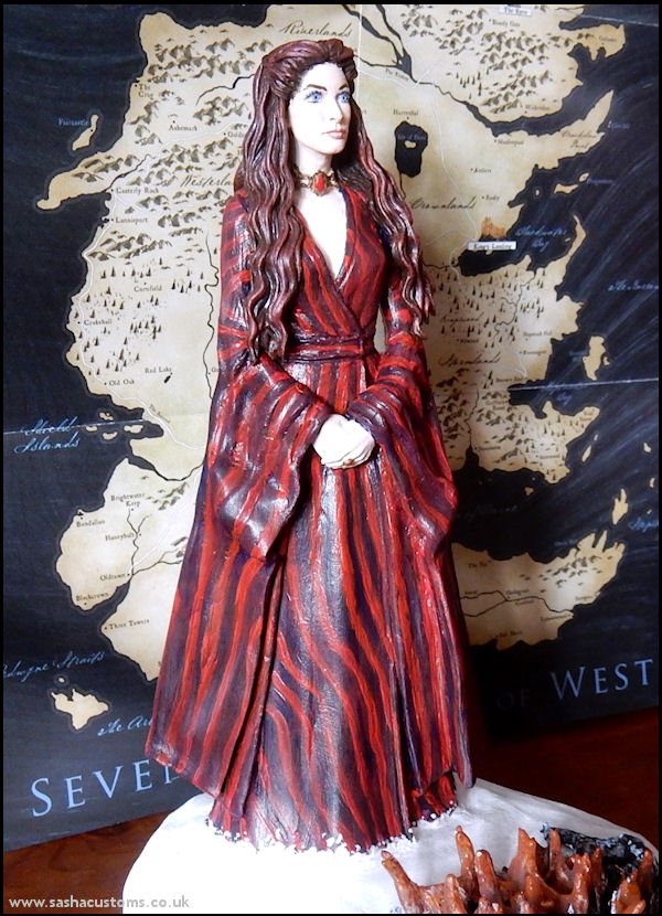 Red Priestess Melisandre - Sasha's Custom Figures