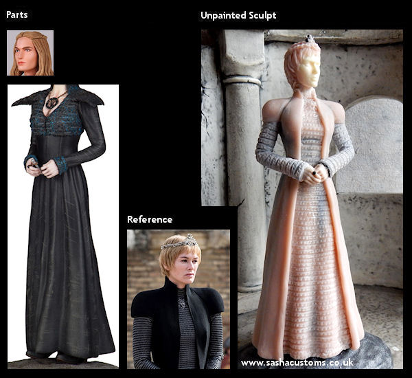 Parts and Unpainted Sculpt