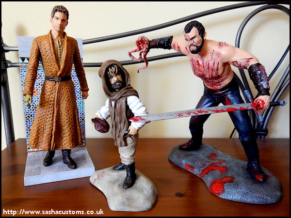 Jaime, Tyrion, and the Mountain