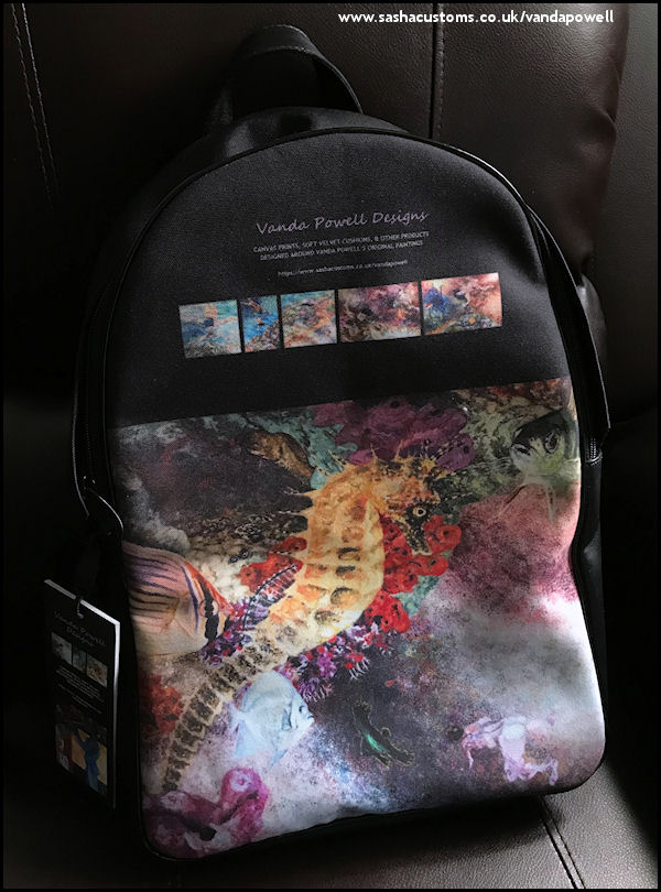 Searching for the Perfect Shell (Backpack) - Vanda Powell Designs