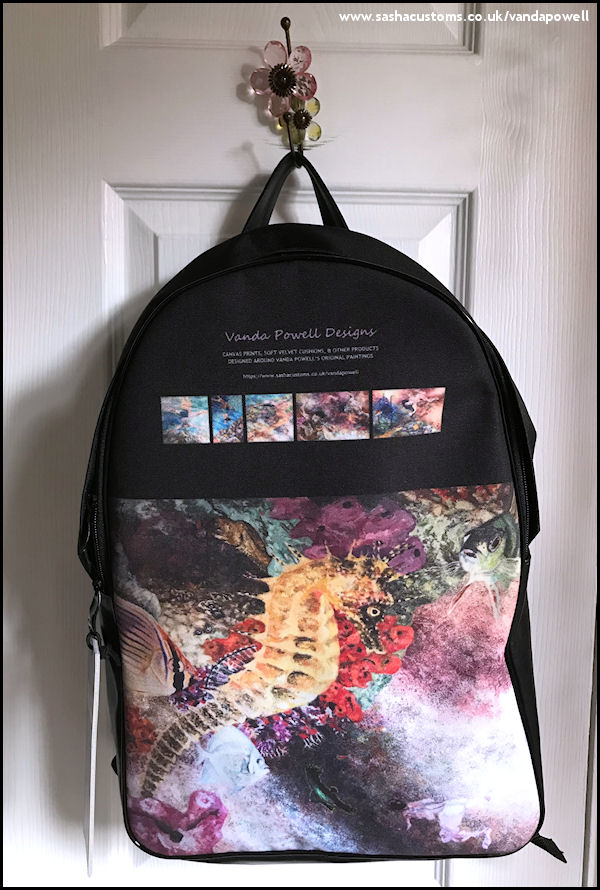 Searching for the Perfect Shell (Backpack) - Vanda Powell Designs