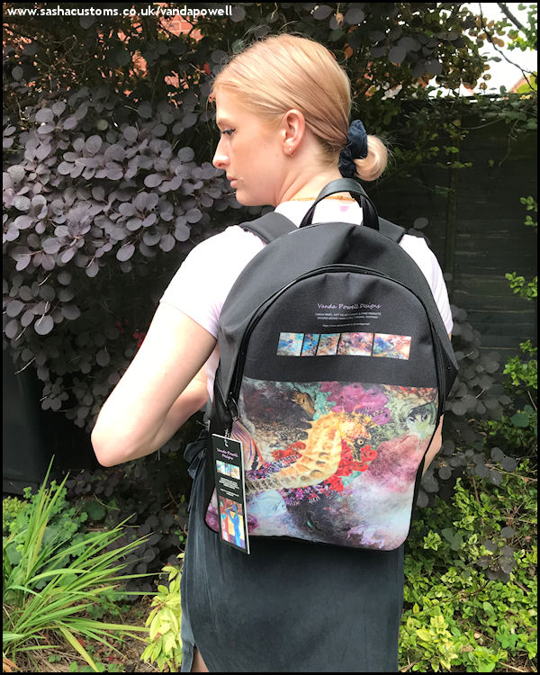 Searching for the Perfect Shell (Backpack) - Vanda Powell Designs