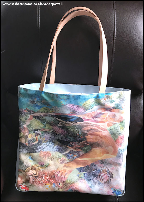 Galatea Betrayed (Beach Bag) - Vanda Powell Designs
