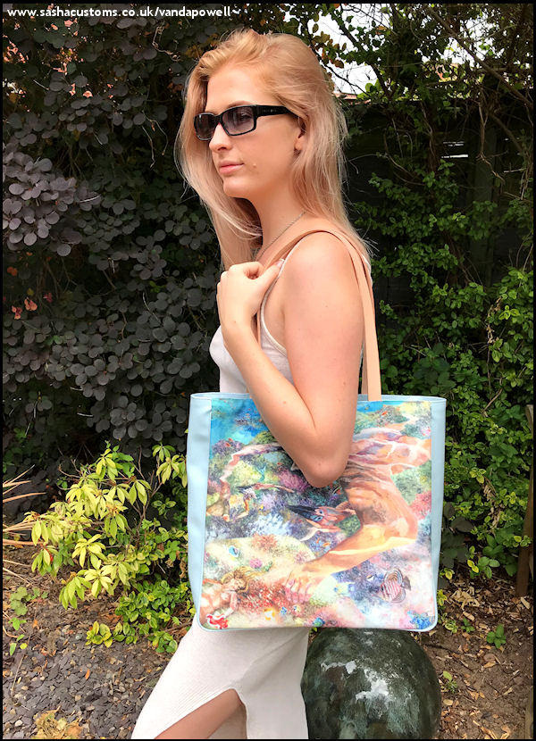 Galatea Betrayed (Beach Bag) - Vanda Powell Designs