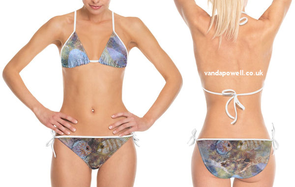 Ra Meeting Proteus (Designer Bikini) - Vanda Powell Designs