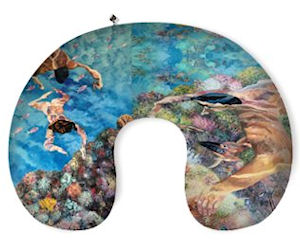 Galatea Betrayed (Neck/Travel Pillow) - Vanda Powell Designs