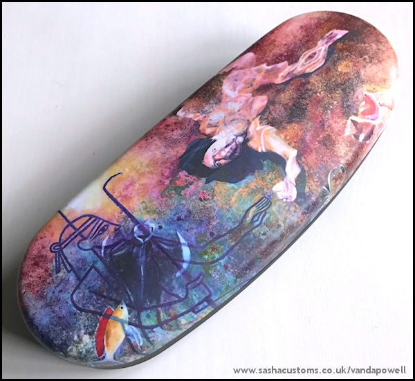 The Spirit of the Eternal Waters and the Most Ancient Female of the World (Hard Glasses Case with Matching Cleaning Cloth) - Vanda Powell Designs