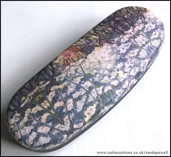 Nunnery Wood Hemlock (Hard Glasses Case with Matching Cleaning Cloth) - Vanda Powell Designs