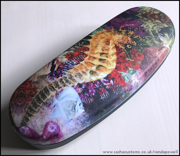 Seahorse Hard Glasses Case - Vanda Powell Designs