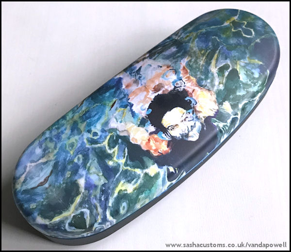 Sea-Girls Waking (Hard Glasses Case with Matching Cleaning Cloth) - Vanda Powell Designs