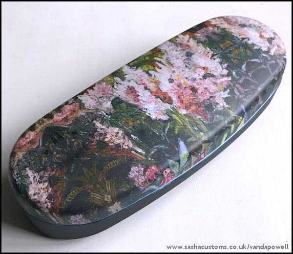Nunnery Meadow Wildflowers (Hard Glasses Case with Matching Cleaning Cloth) - Vanda Powell Designs