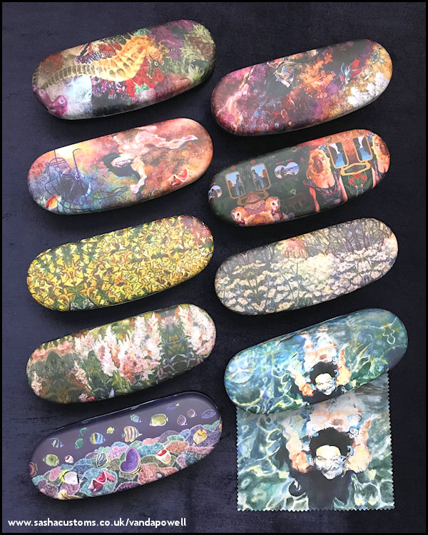 Hard Glasses Cases - Vanda Powell Designs