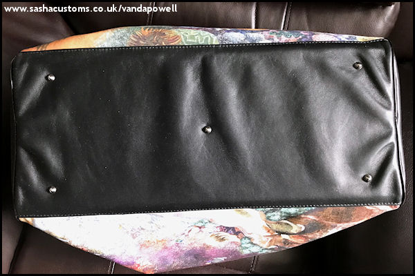 Italian Leather Holdall (Bottom) - Vanda Powell Designs
