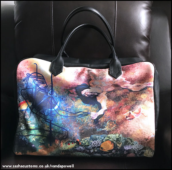 Listening to the Mermaids Singing (Holdall) - Vanda Powell Designs