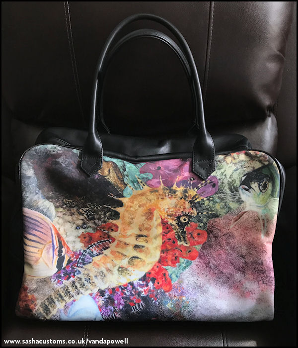 Searching for the Perfect Shell (Holdall) - Vanda Powell Designs