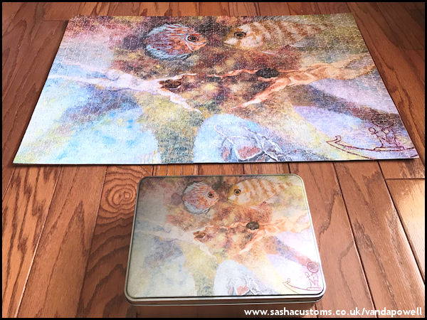 Ra Meeting Proteus (1000 Piece Jigsaw) - Vanda Powell Designs