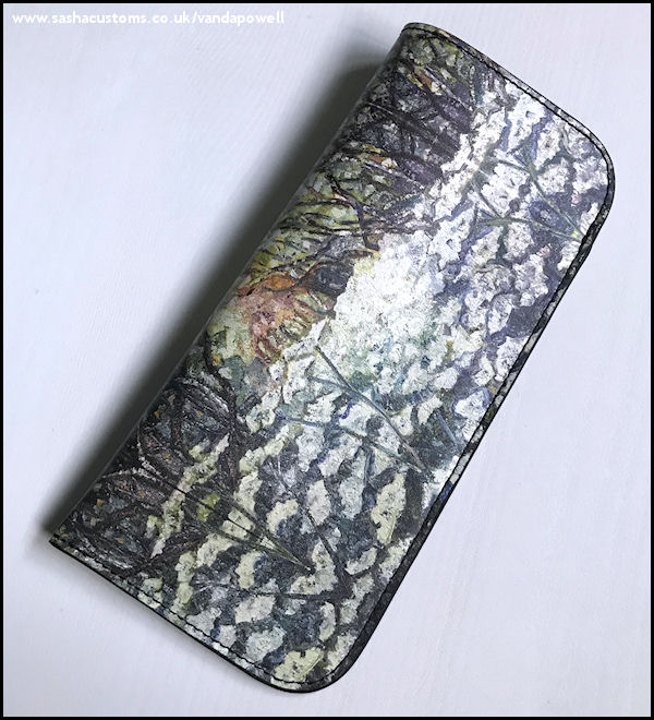 Nunnery Wood Hemlock (Nappa Leather Glasses Case) - Vanda Powell Designs