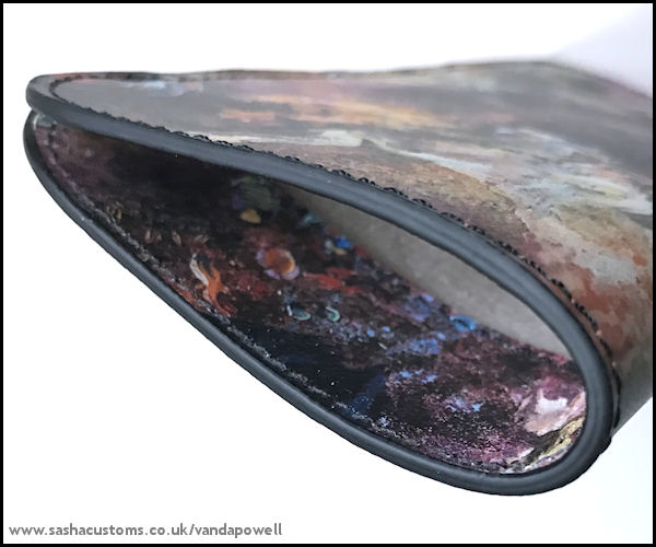 Listening to the Mermaids Singing (Nappa Leather Glasses Case) - Vanda Powell Designs