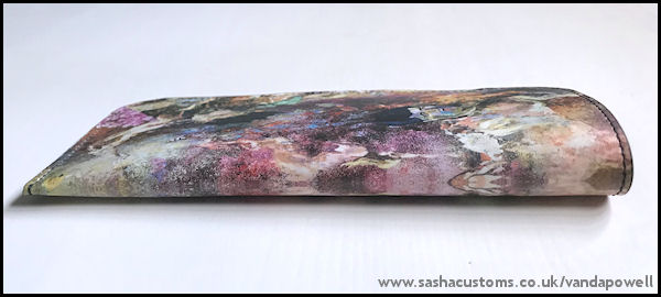 Listening to the Mermaids Singing (Nappa Leather Glasses Case) - Vanda Powell Designs