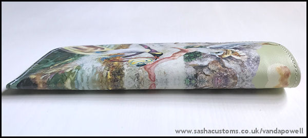 The Owl and the Pussycat (Nappa Leather Glasses Case) - Vanda Powell Designs