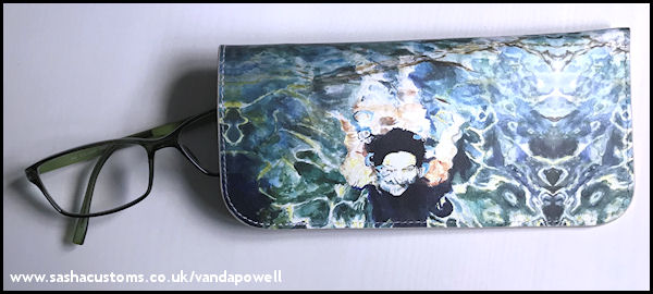Sea-Girls Waking (Nappa Leather Glasses Case) - Vanda Powell Designs