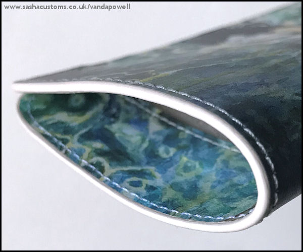 Sea-Girls Waking (Nappa Leather Glasses Case) - Vanda Powell Designs