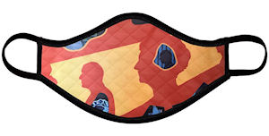 Cell Face Mask (Quilted Medium) - Vanda Powell Designs