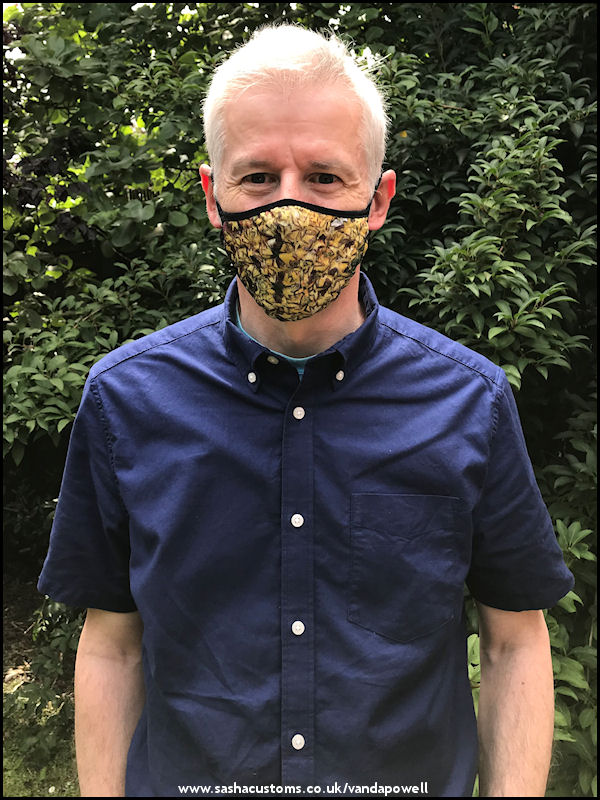 Forsythia (Vanda Powell Designer Face Mask)