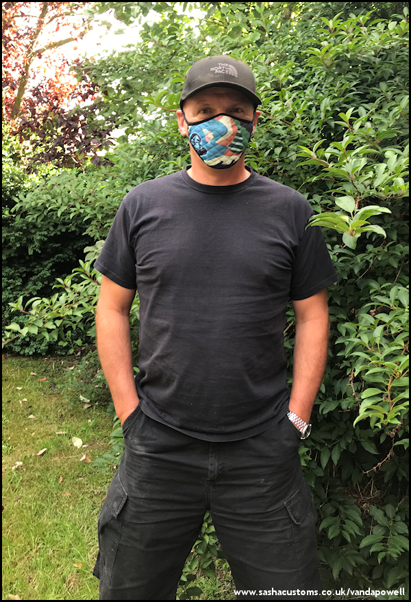 Coordinates (Vanda Powell Designer Face Mask)