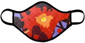 Platoon Face Mask (Quilted Extra Large) - Vanda Powell Designs