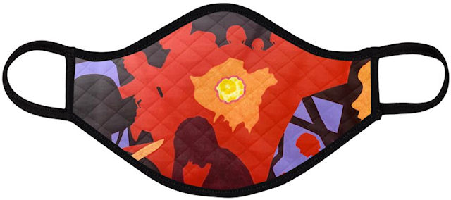 Platoon Face Mask (Quilted Large) - Vanda Powell Designs