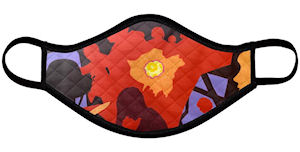 Platoon Face Mask (Quilted Medium) - Vanda Powell Designs