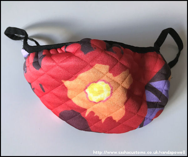 Platoon Face Mask (Quilted Large) - Vanda Powell Designs