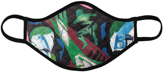 Slipstream Face Mask (Quilted Large) - Vanda Powell Designs