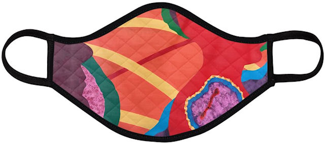 Virus Face Mask (Quilted Large) - Vanda Powell Designs
