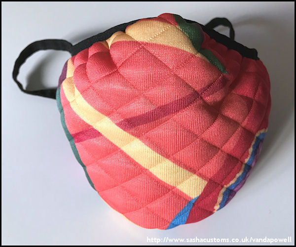 Virus Face Mask (Quilted Large) - Vanda Powell Designs